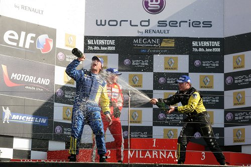 Bernhard ten Brinke op podium
